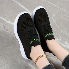 Mesh Breathable Running Shoes Lightweight Non slip Low Top Sneakers