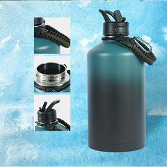32oz 64oz 128oz Insulated Stainless Steel Sports Water Bottle