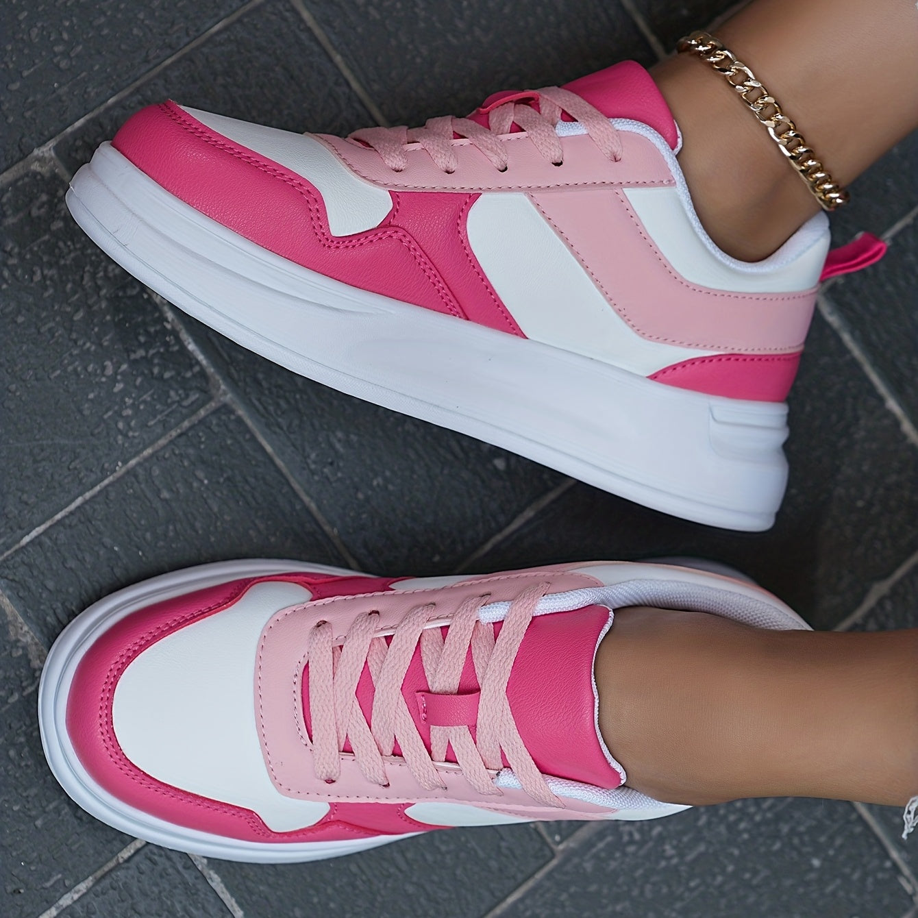 Casual Skateboard Shoes Thick Sole Versatile Board Shoes