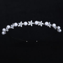 Vintage Rhinestone Zircon Headband Hair Accessory for Party Prom