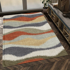 Soft Non-Slip Boho Bedside Rug Waterproof Farmhouse Living Room Bedroom Office