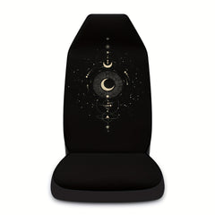 Printed Moon Universal Car Seat Cover