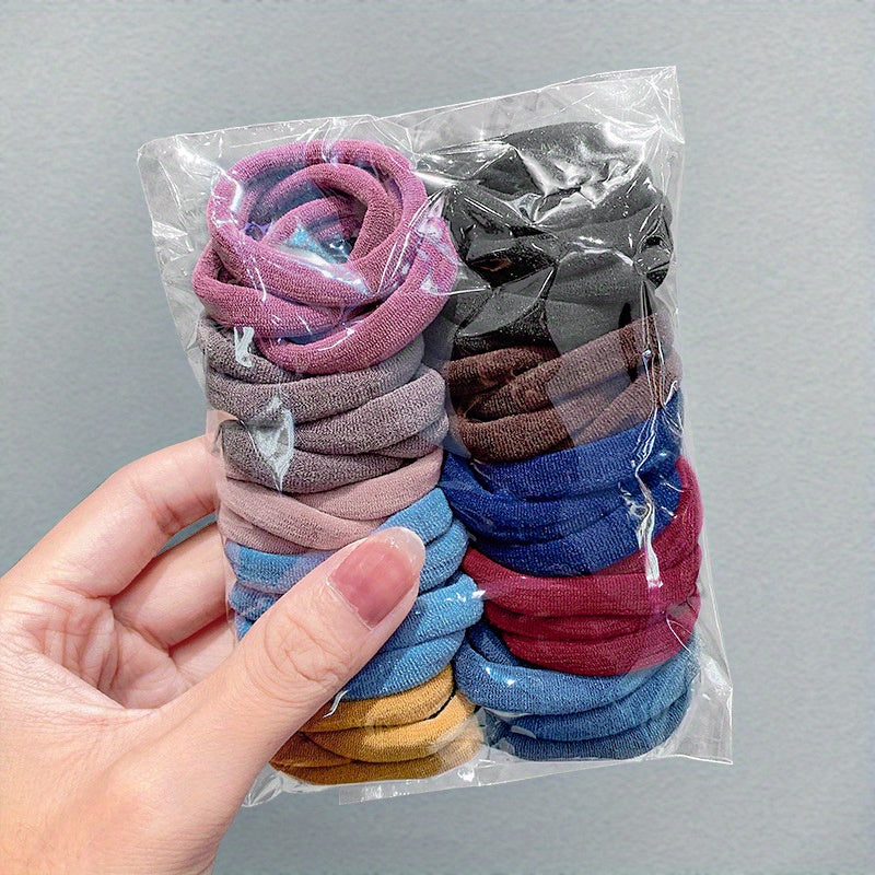50pcs Hair Ties Set Elastic Hair Bands Accessories for Girls