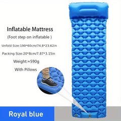 Self Inflating Sleeping Pads for Camping Double Inflatable Mattress