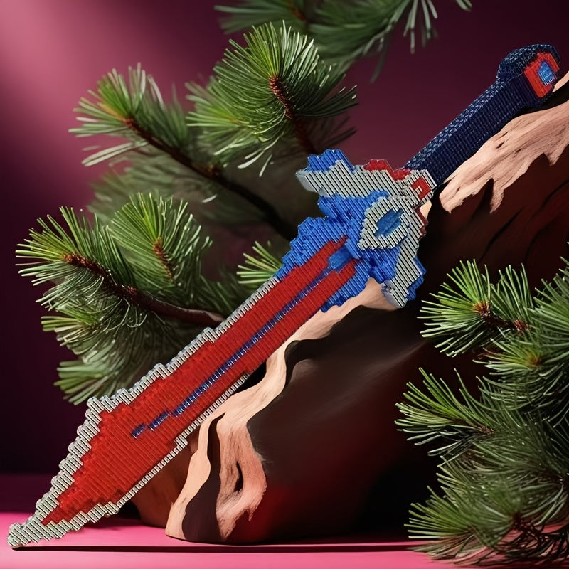 3D Sword Building Set Puzzle Game Ideal Holiday Gift for Teens and Adults