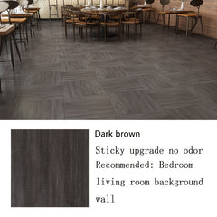 10pcs Marble Self Adhesive PVC Floor Tiles - Living Room Office Restaurant