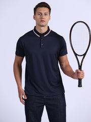Telaleo Men's Golf Shirt Comfortable & Breathable for Business & Summer