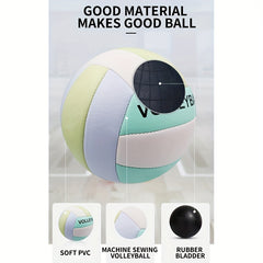 Standard Size 5 Volleyball for Youth and Adults - Indoor/Outdoor Training