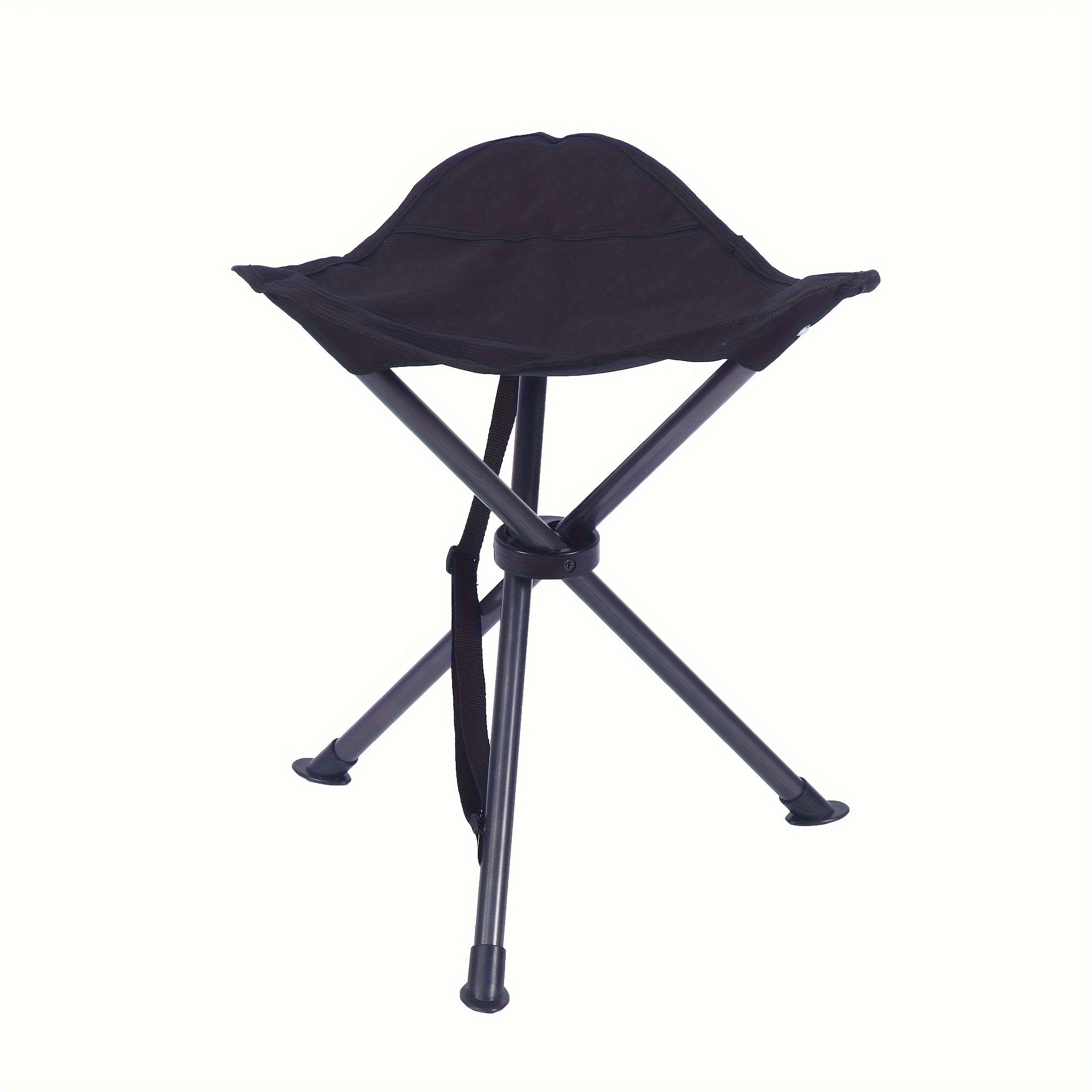 Portable Triangle Stool Telescopic Folding Stool for Outdoor Fishing Camping