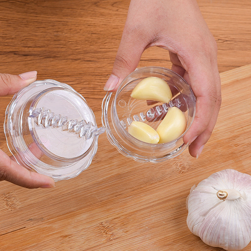 Multifunctional Garlic Press and Peeler for Easy Preparation