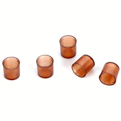 110pcs Queen Rearing Cell Cup Plastic Brown Cell Cups Honey Bee Supplies