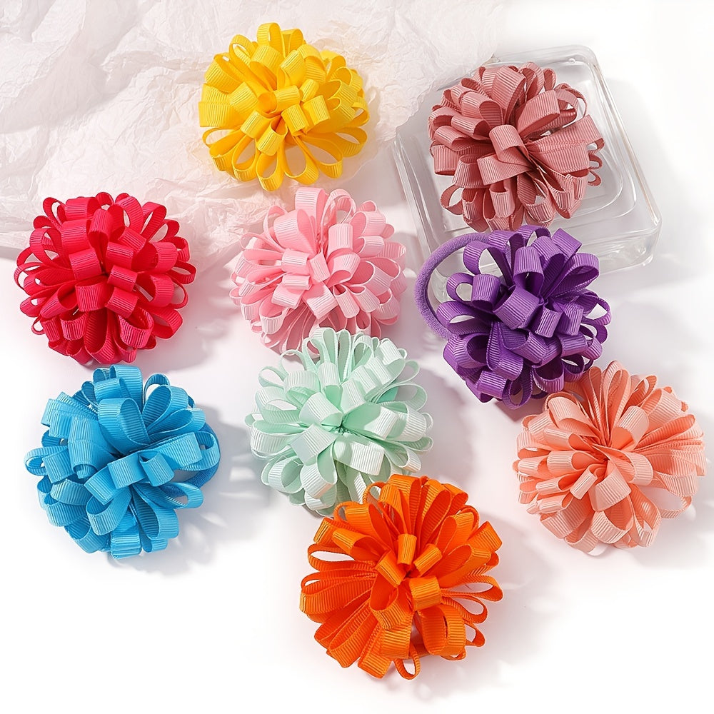 Hair Tie Hair Bands Ponytail Holders Scrunchies Hair Accessories For Baby Girls
