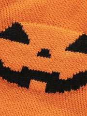 Halloween Party Baby Unisex Pumpkin Sweater Romper Cosplay Clothes