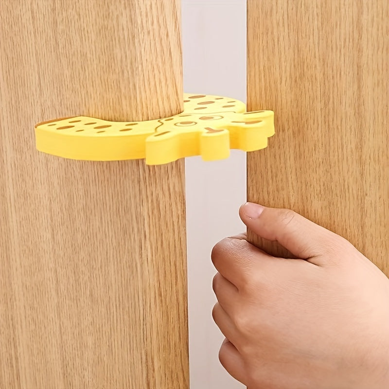 5pcs Cartoon Anti-pinch Door Stop Safety Child Collision Prevention