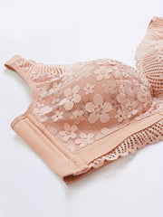 Lace Wireless Push-Up Bra Women