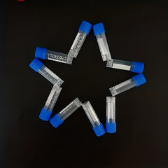 3pcs Plastic Graduated Cryovials Freezing Tubes
