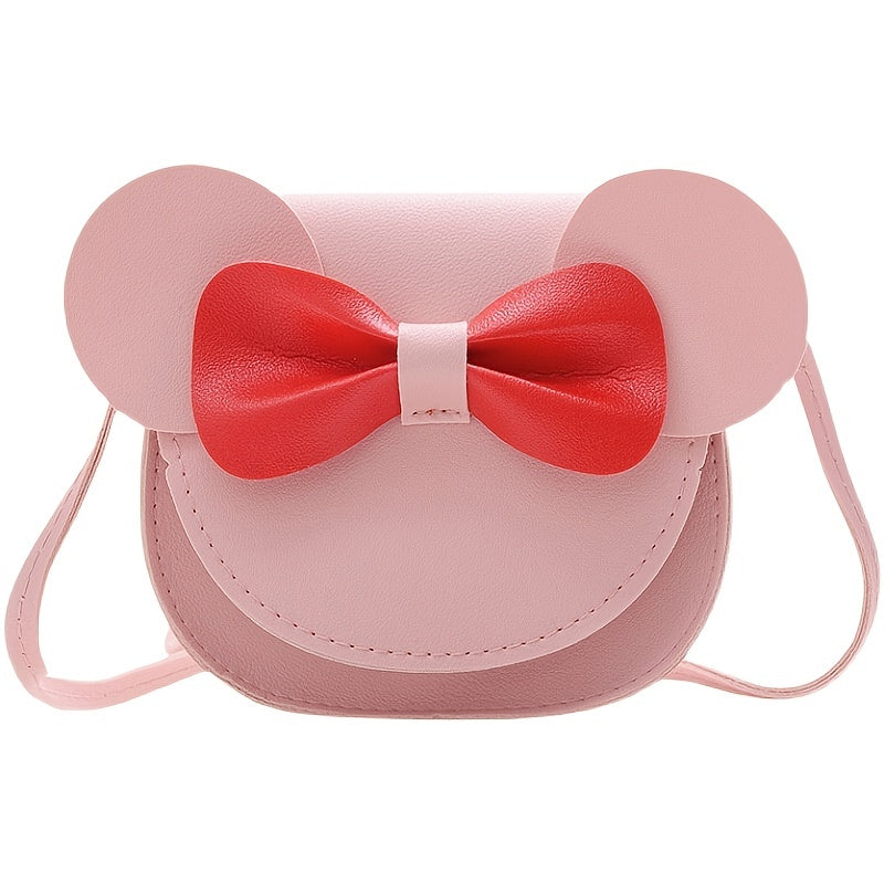 Girls Bow Knot Crossbody Bag Coin Purse Kids Accessories