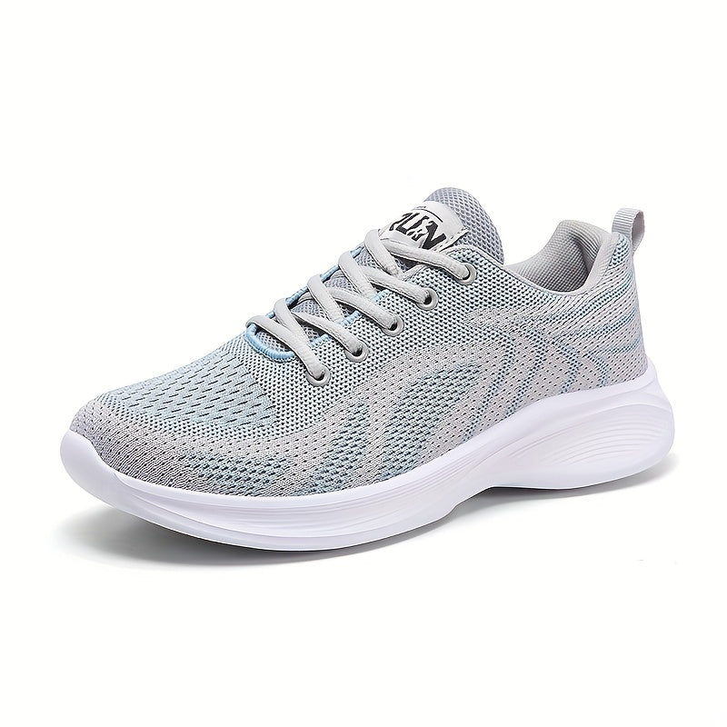 Men's Knit Running Shoes Breathable Soft Sole Sneakers