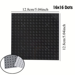 3pcs 16 16 Dots Building Baseplates for Plastic Bricks Toys