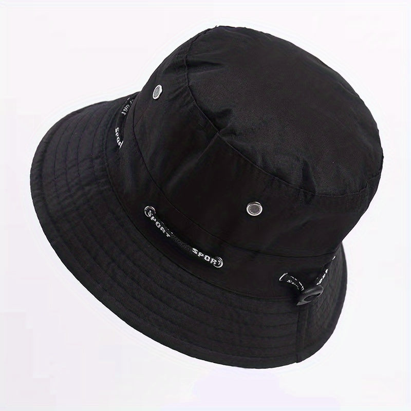 Men's Bucket Hat Sun Protection Adjustable Fisherman Hat