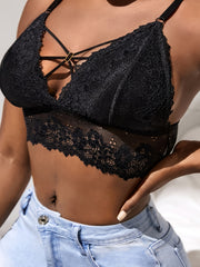 Cut Out Wireless Bra Women's Lingerie