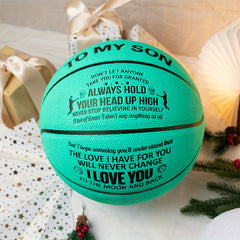 To My Son Basketball Light