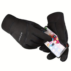 Men's Cycling Gloves Waterproof Touch Screen Driving Fishing WarmGloves