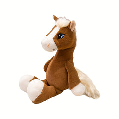 Big Eyed Horse Plush Doll Stuffed Animal Toy Kids' Birthday Gift