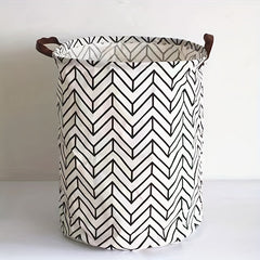 Plaid Storage Basket Foldable Dirty Clothes Household Organizer