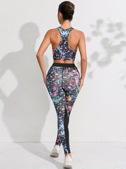 Graffiti Sports Tank Top & Leggings Set