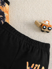 Baby Newborn Boys Wild Boy Vest & Shorts Set Clothes