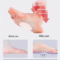 High Arch Support Insole Flat Foot Arch Trainer High Heels Not Tired Feet