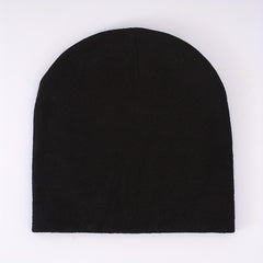 Butterfly Jacquard Gothic Beanie Hip Hop Elastic Skull Cap Soft Y2K Knit Hat