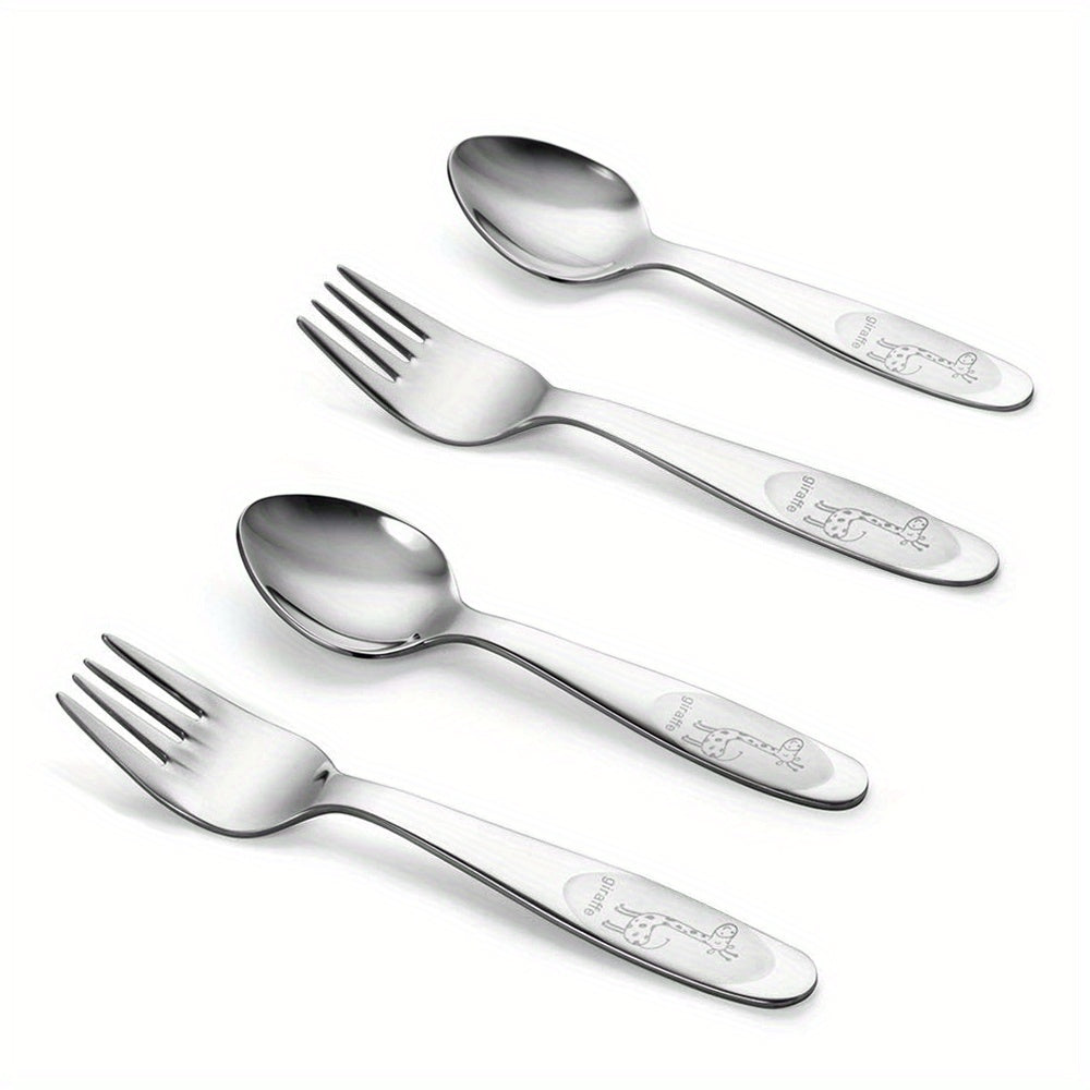Kids' 304 Stainless Steel Tableware Set