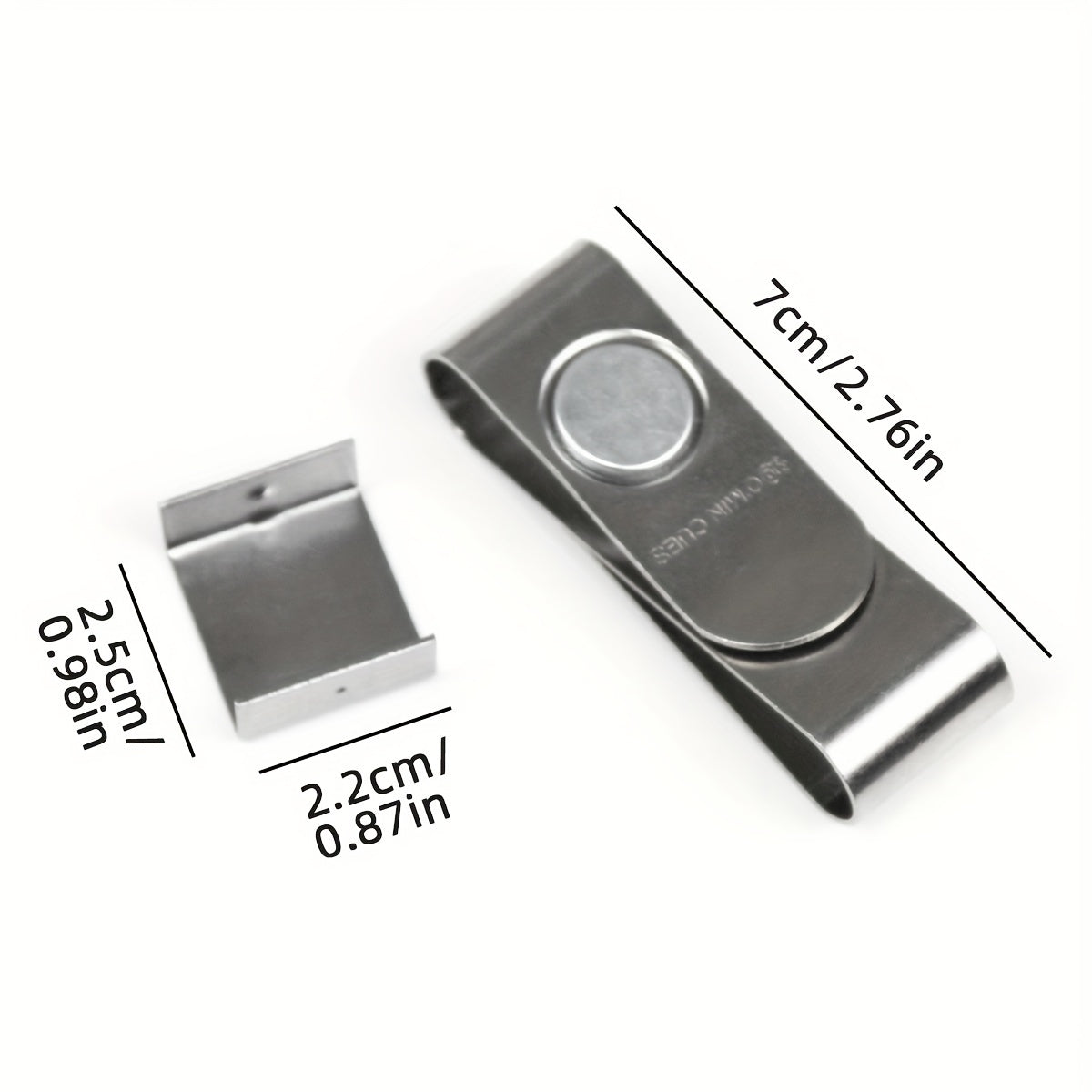 Stainless Steel Magnetic Billiard Chalk Clip Holder