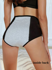 3 Pcs Anti Leak Menstrual Period Panties Women's Underwear