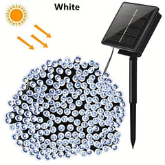 39ft Solar Fairy Lights 100 Lights Outdoor Waterproof Christmas Decor