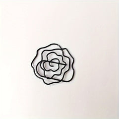 10pcs Rose Paper Clip Metal Bookmark Pocket Clip Styling Paper Clip