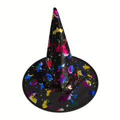12pcs Halloween Hat Witch Hat Masquerade Magic Wizard Hat