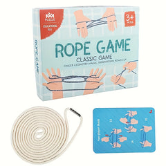 Interactive Rope Games for Kids Educational Toy Fine Motor Skills Outdoor Fun