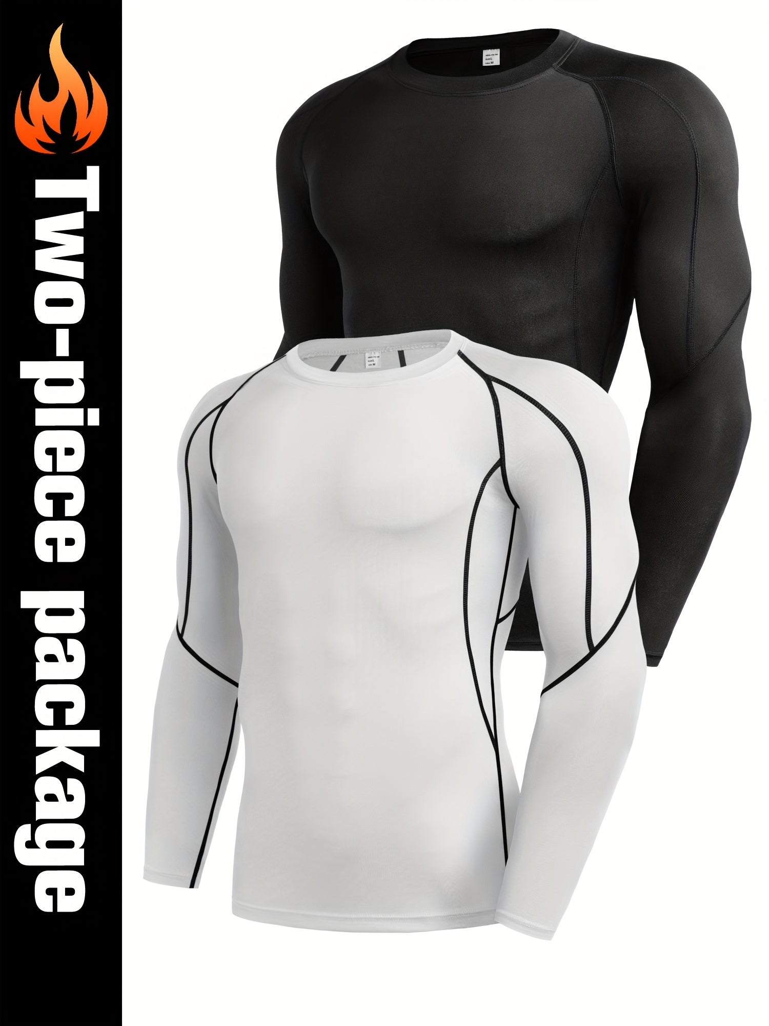 Men's Quick Drying Long Sleeve Shirt for Fitness Training