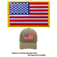American Flag Patch for Backpacks Hats Jackets Pants