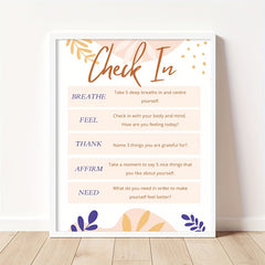 Boho Educational Art Print for Social Workers