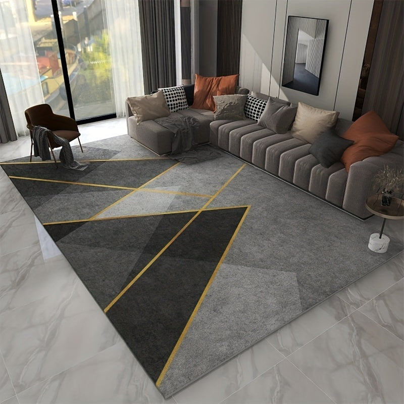 Modern Nordic Living Room Carpet Non slip Bedside Bedroom Floor Mat
