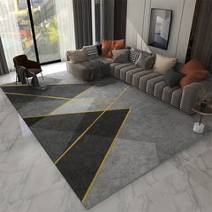 Modern Nordic Living Room Carpet Non slip Bedside Bedroom Floor Mat