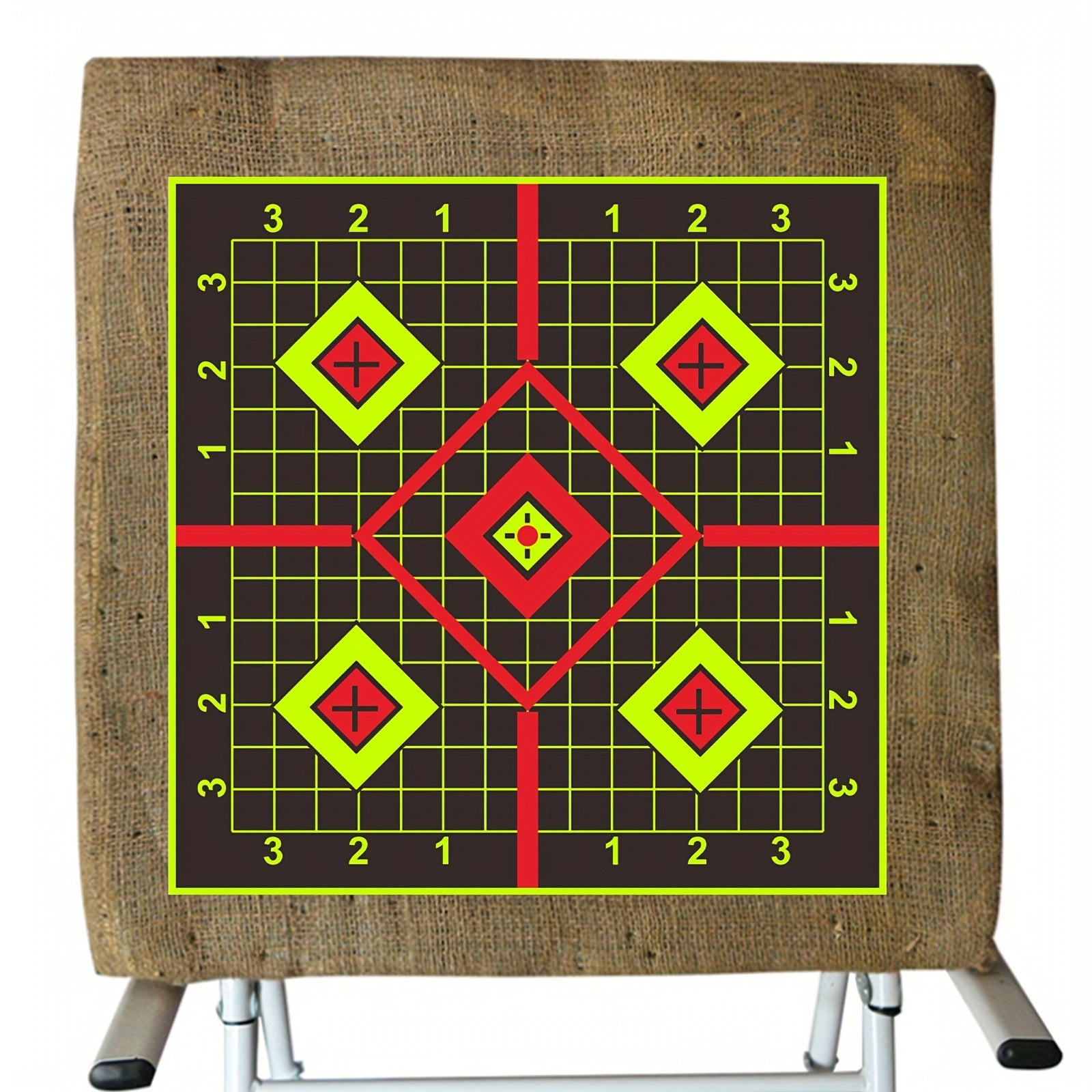 25pcs Shooting Targets w/ Self Stick Splatter Paper 15 24 Cm