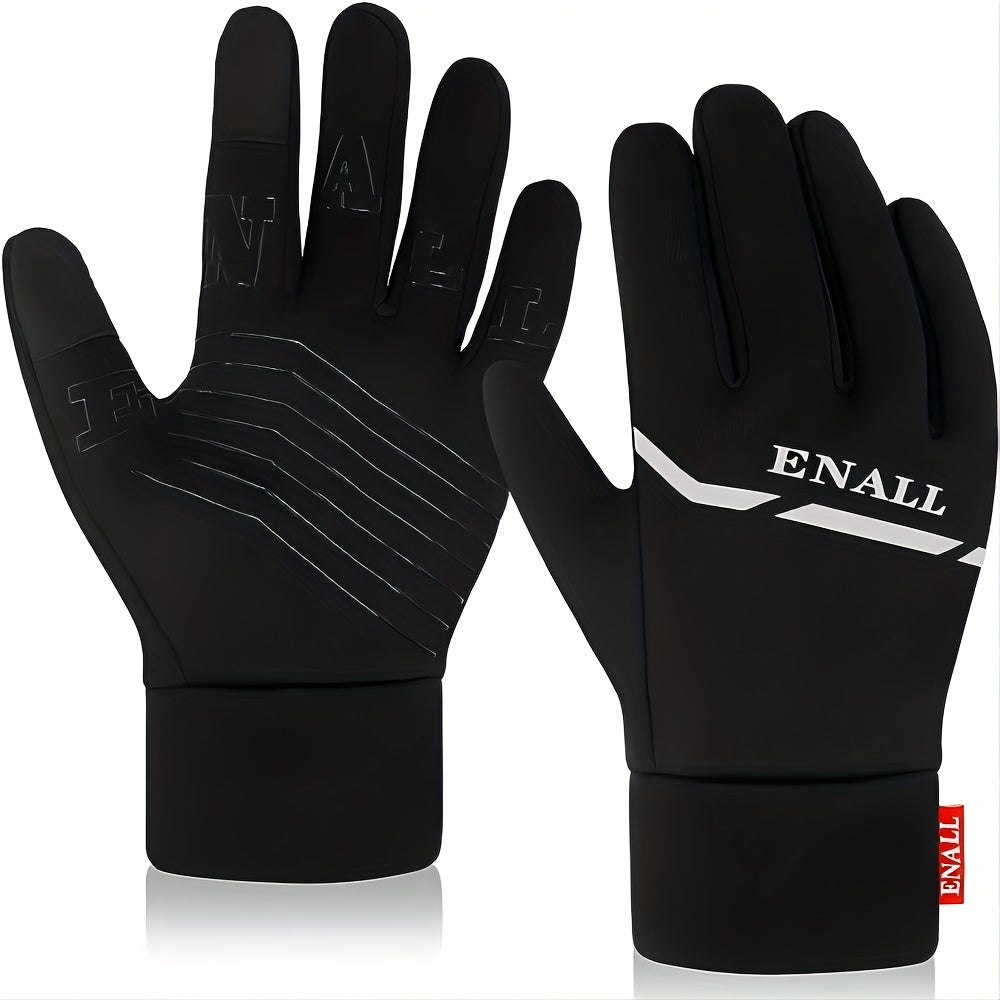 Winter Windproof Waterproof Touch Screen Gloves for Running Driving Cycling