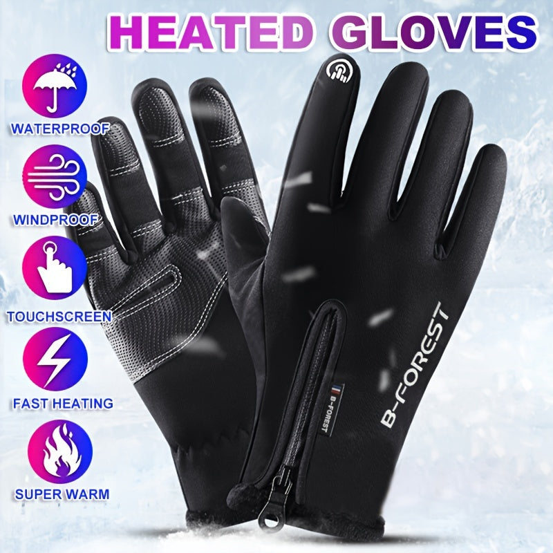 Outdoor Men's and Women's Winter Touch Screen Telefingers Gloves