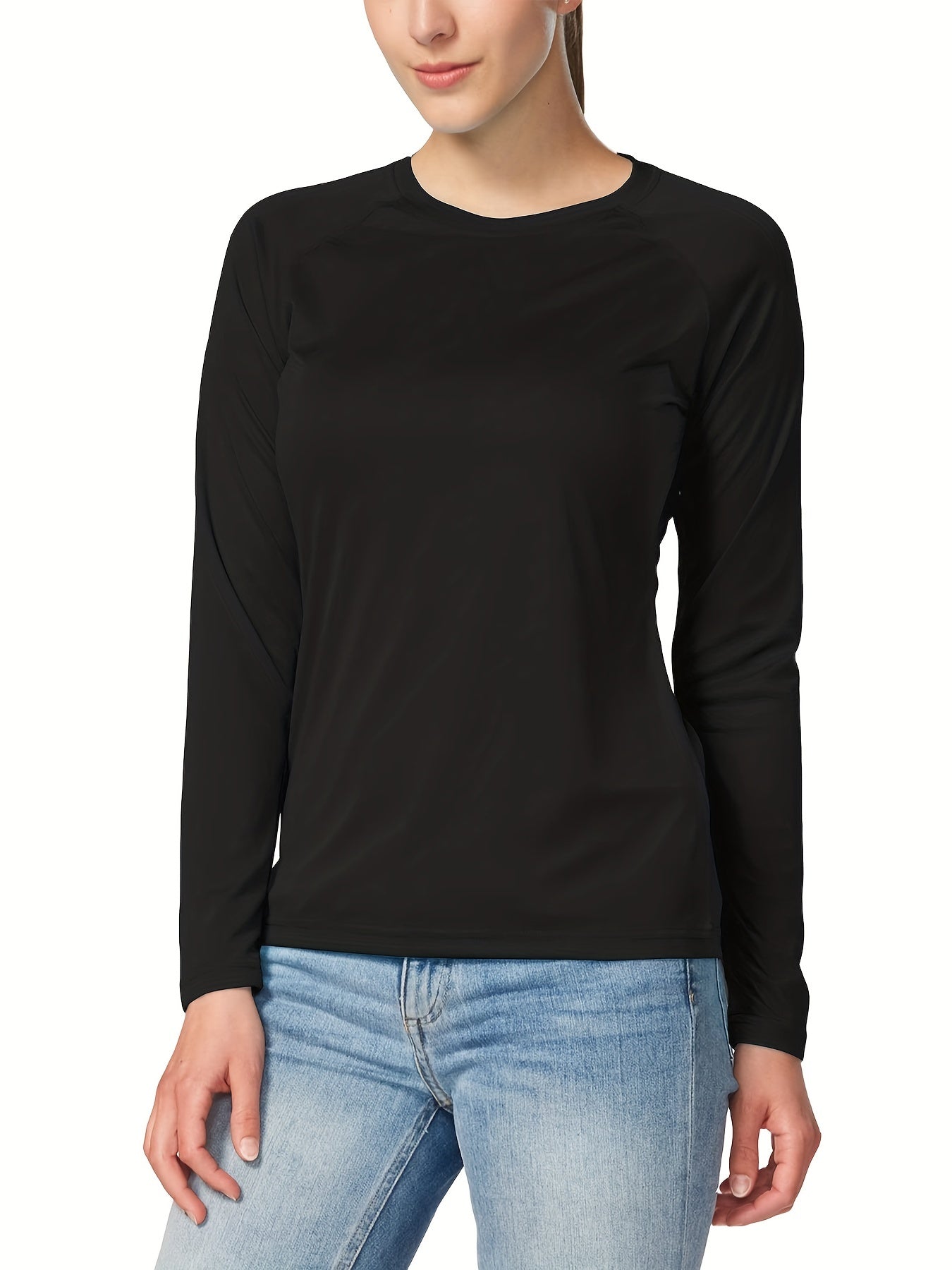 Women's Long Sleeve Shirts UPF50 Sun Protection Quick Dry