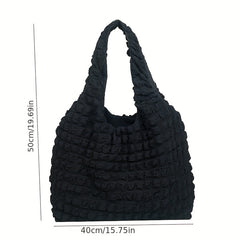 Cloud Bubble Tote Bag Foldable Shoulder Bag Mommy Bag